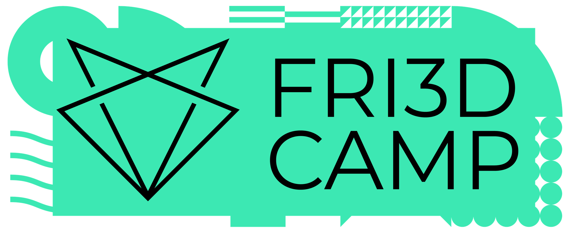 Het logo van het event